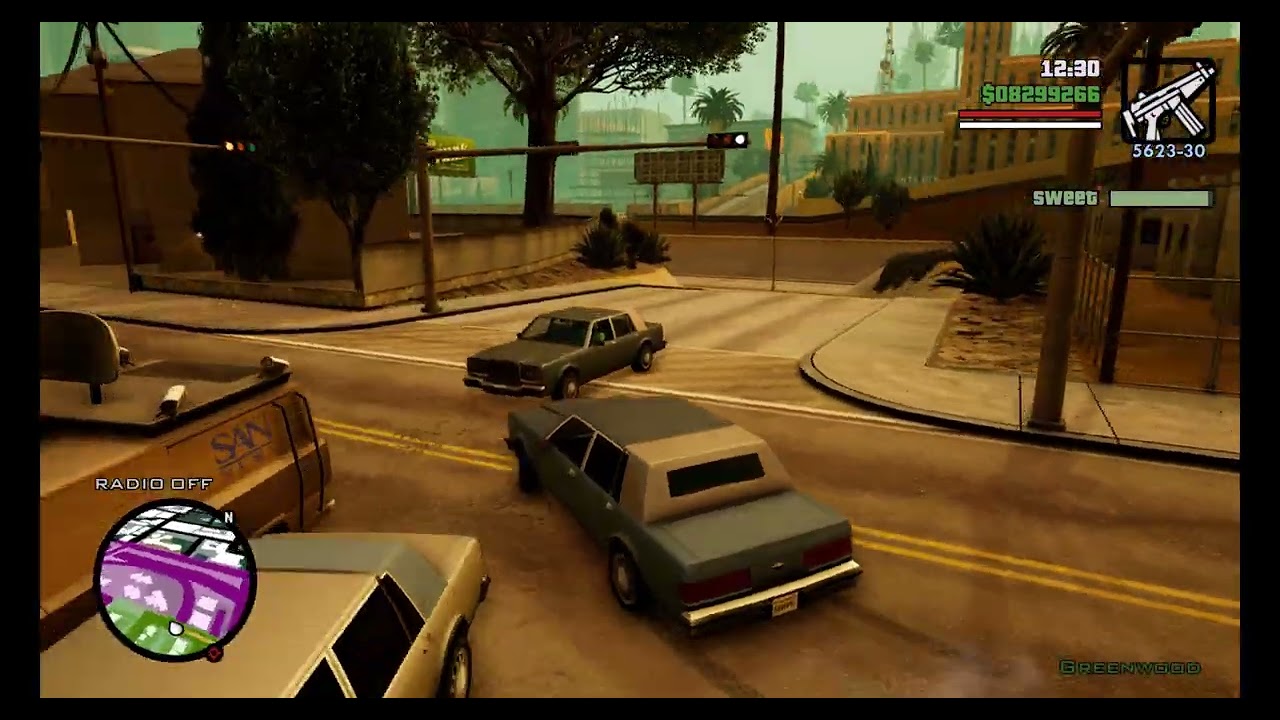 GTA San Andreas : The Definitive Edition : Grove 4 Life [4K]