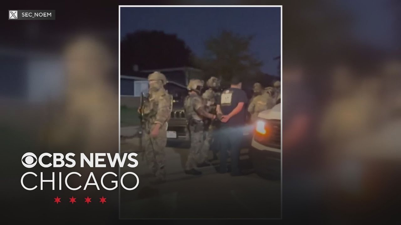 Several arrested in early morning ICE raid in Elgin, Illinois
