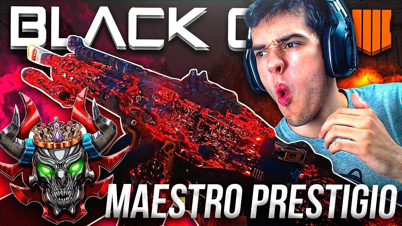 ¡¡PRESTIGIO MAESTRO!! MATERIA OSCURA EN DIRECTO BLACK OPS 4!!!
