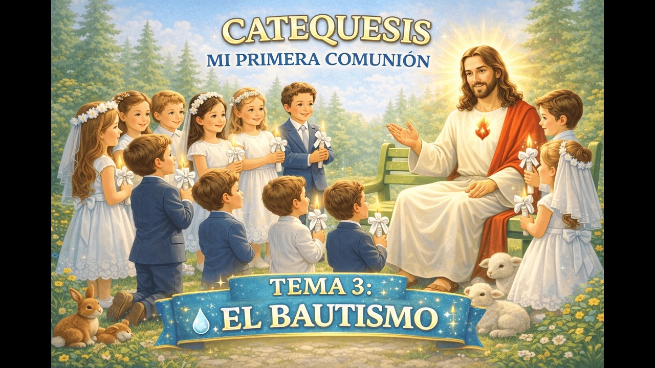 TEMA 3  Mi Primera Comunión-El Bautismo