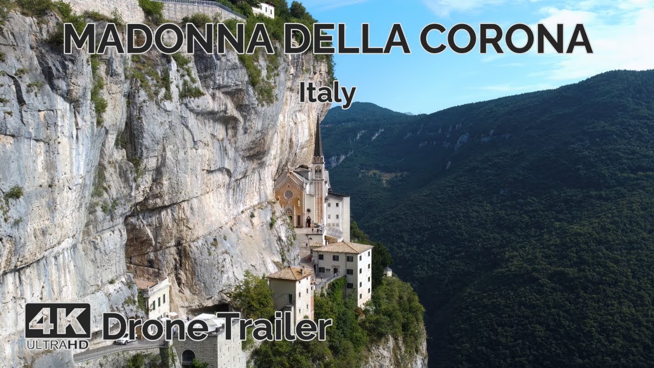 🇮🇹 Madonna della Corona Drone Trailer 4K - Italy - DJI Mini 2