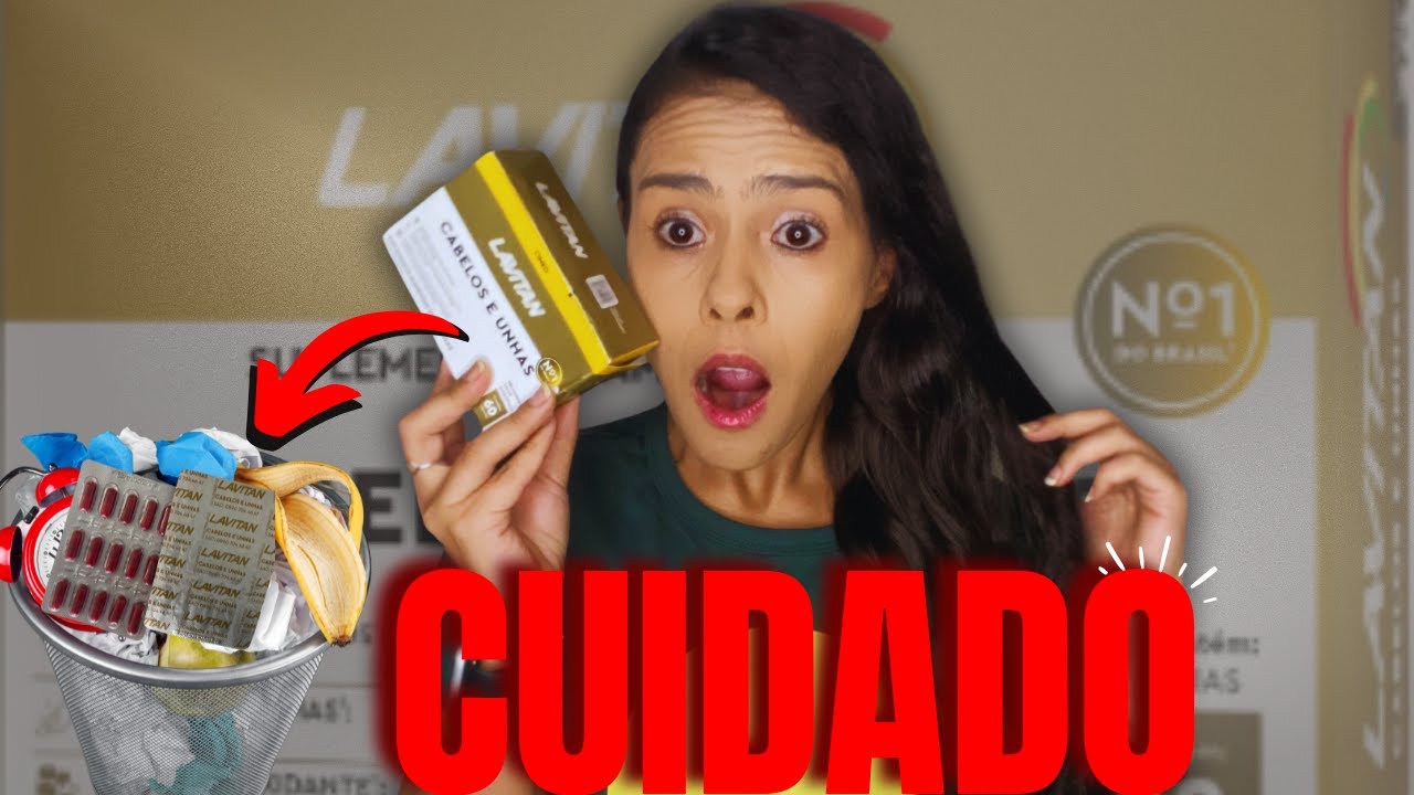 VEJA POR QUE TIVE QUE JOGAR FORA MEU LAVITAN CABELOS E UNHAS 