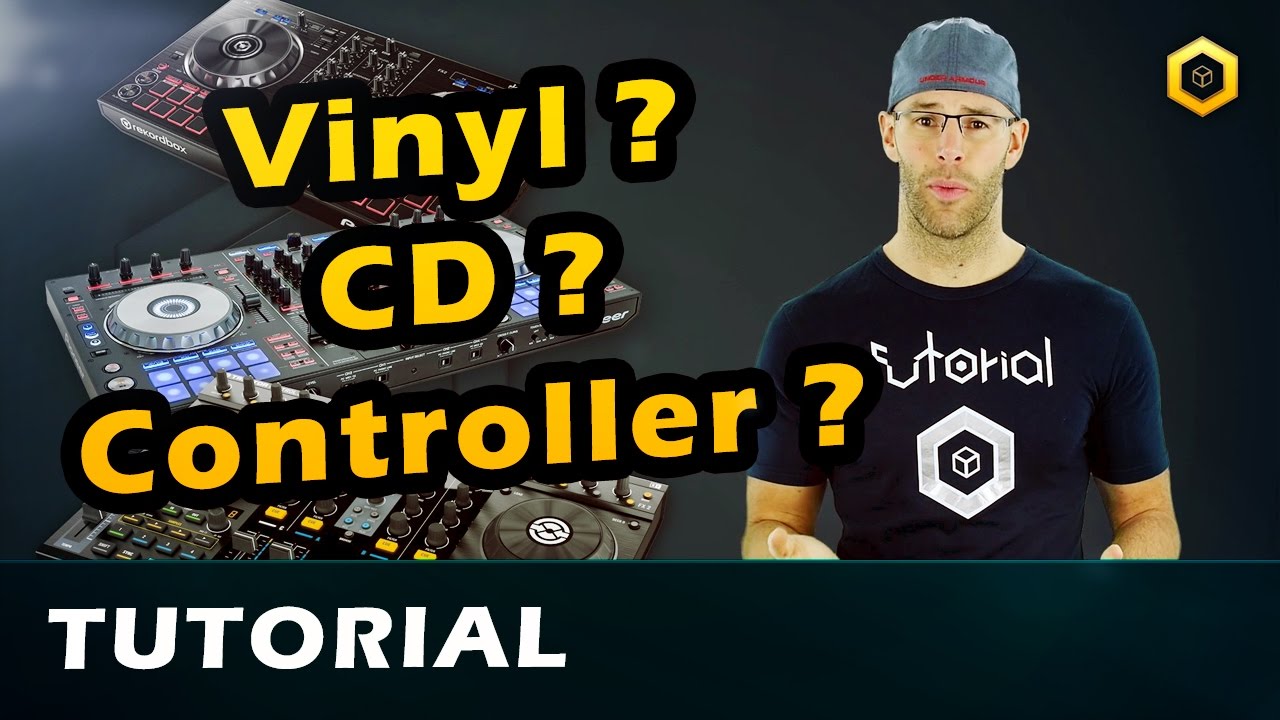 How to DJ - 1 - Beginner Tutorial  Vinyl, CD, Controller // Deutsch