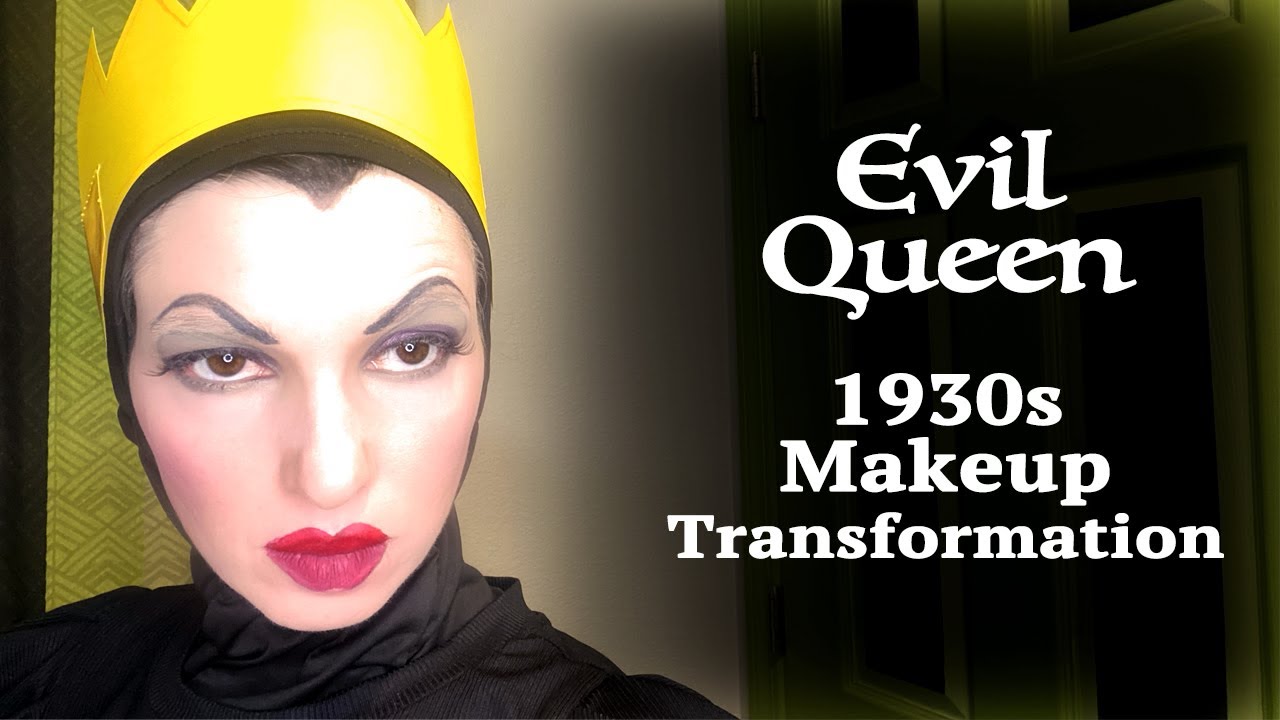 1930s Disney Villainess Evil Queen Makeup Transformation - Cosplay, Dress Up & Fancy Dress