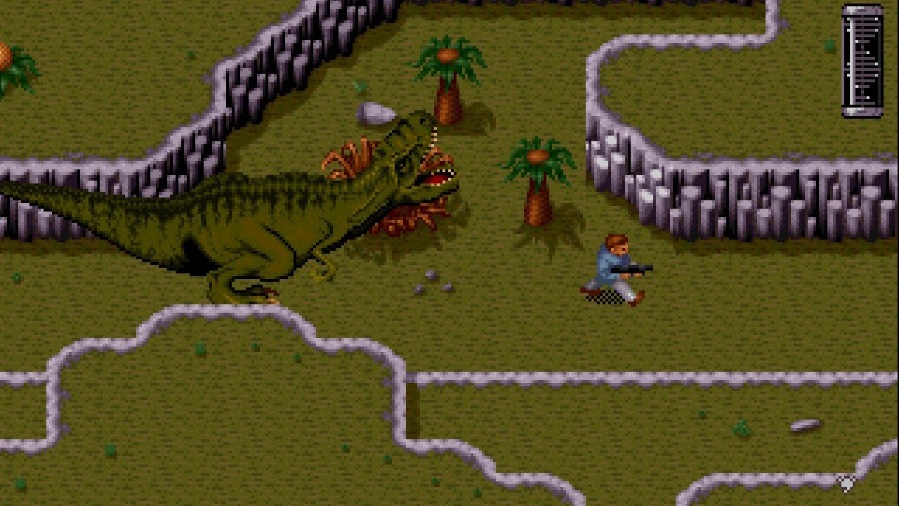 Jurassic Park Longplay (Amiga AGA) [QHD]