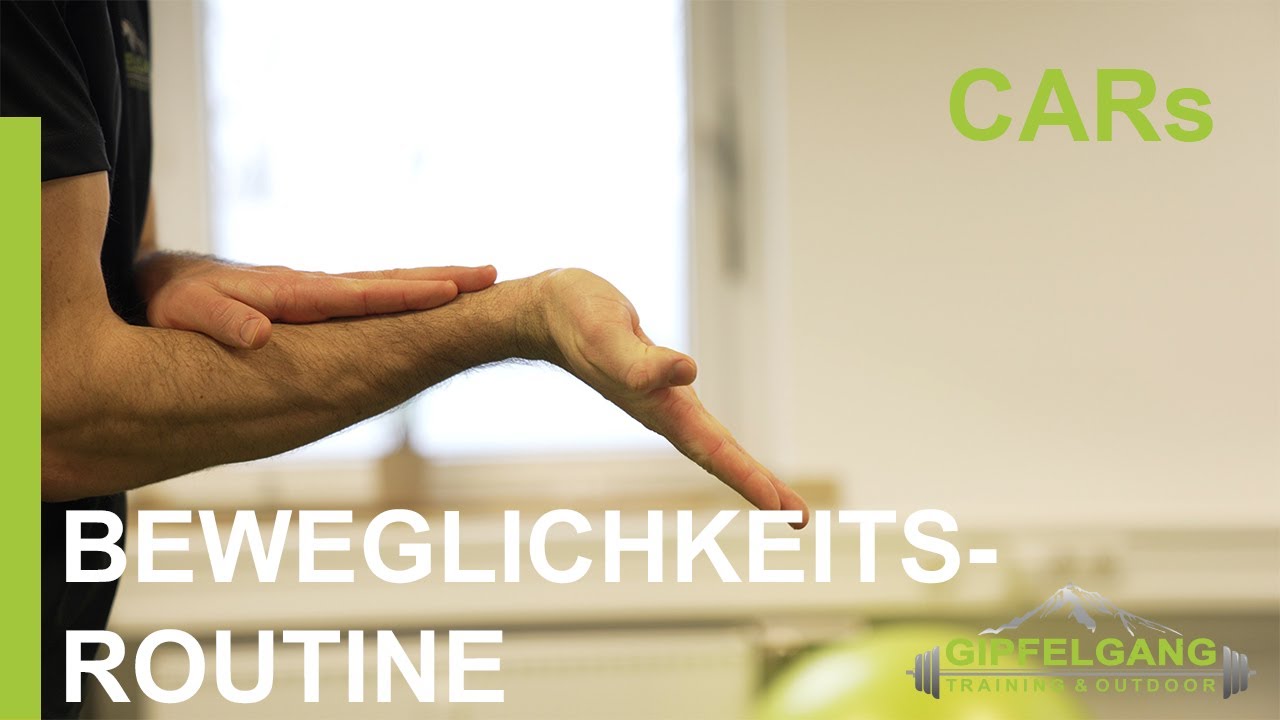 CARs | Beweglichkeitsroutine | Mobilität & Stabilität für Gelenke | Gipfelgang Training & Outdoor