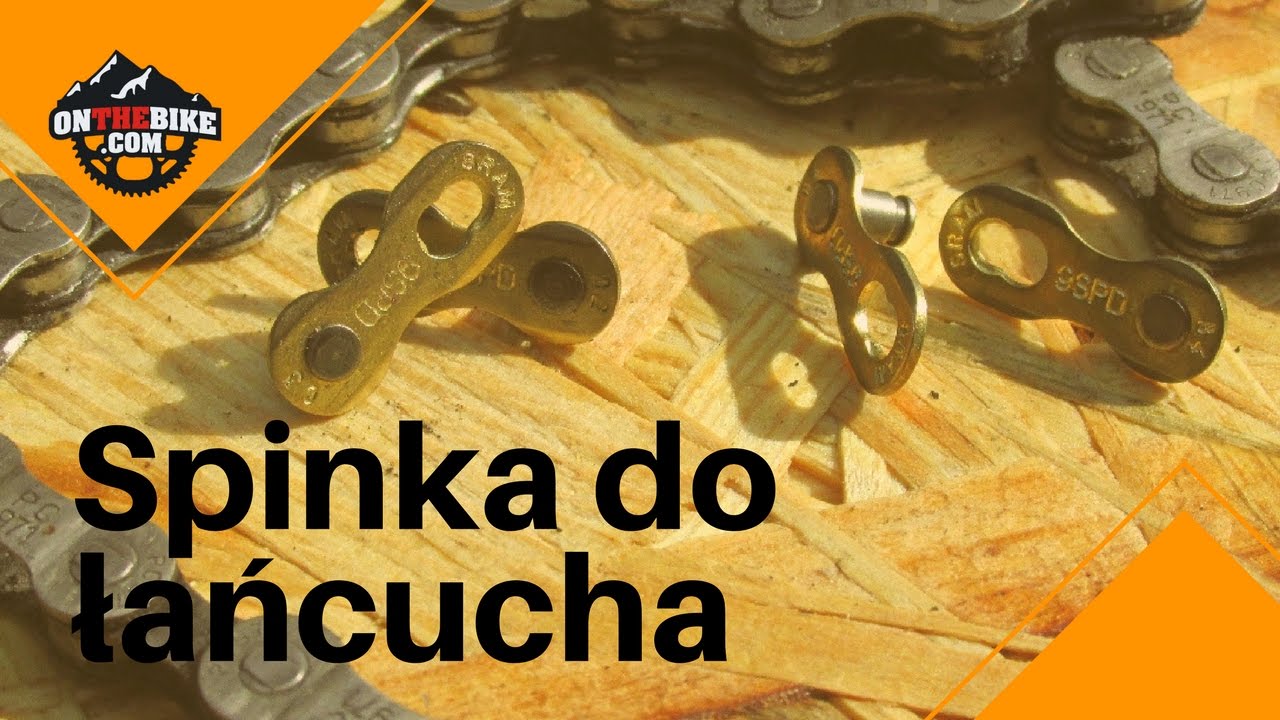 Serwis roweru - Spinka do łańcucha