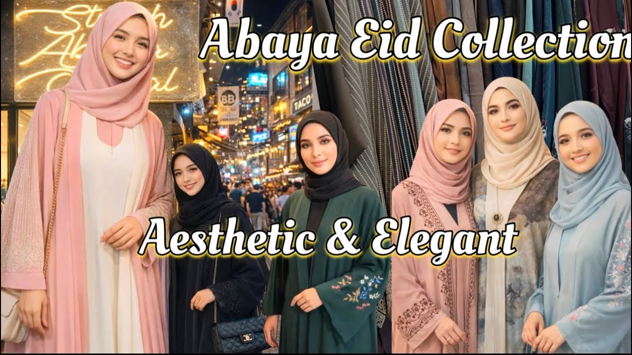 Beautiful 😍 Eid Collection | Stylish Abaya Eid Collection | New Design Abaya 