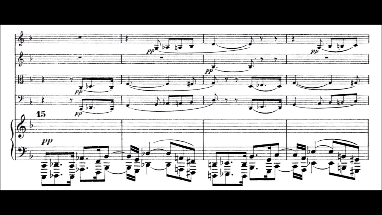 Frank Bridge: Piano Quintet in D minor (with score)