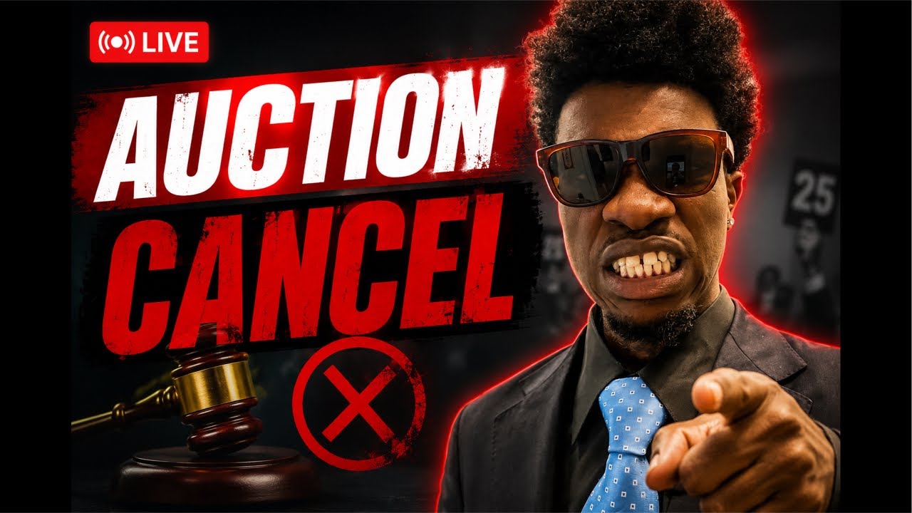 Auction cancelled 😞