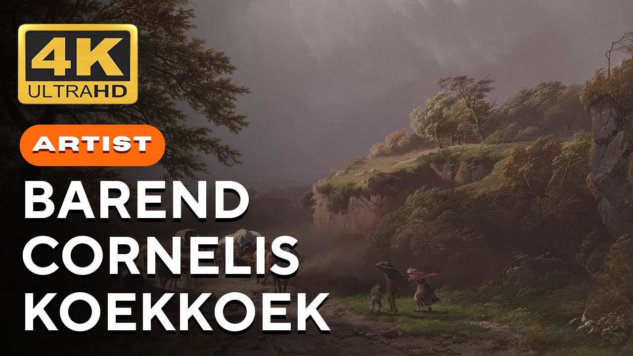 Barend Cornelis Koekkoek: A Journey Through His Artworks with Relaxing Music