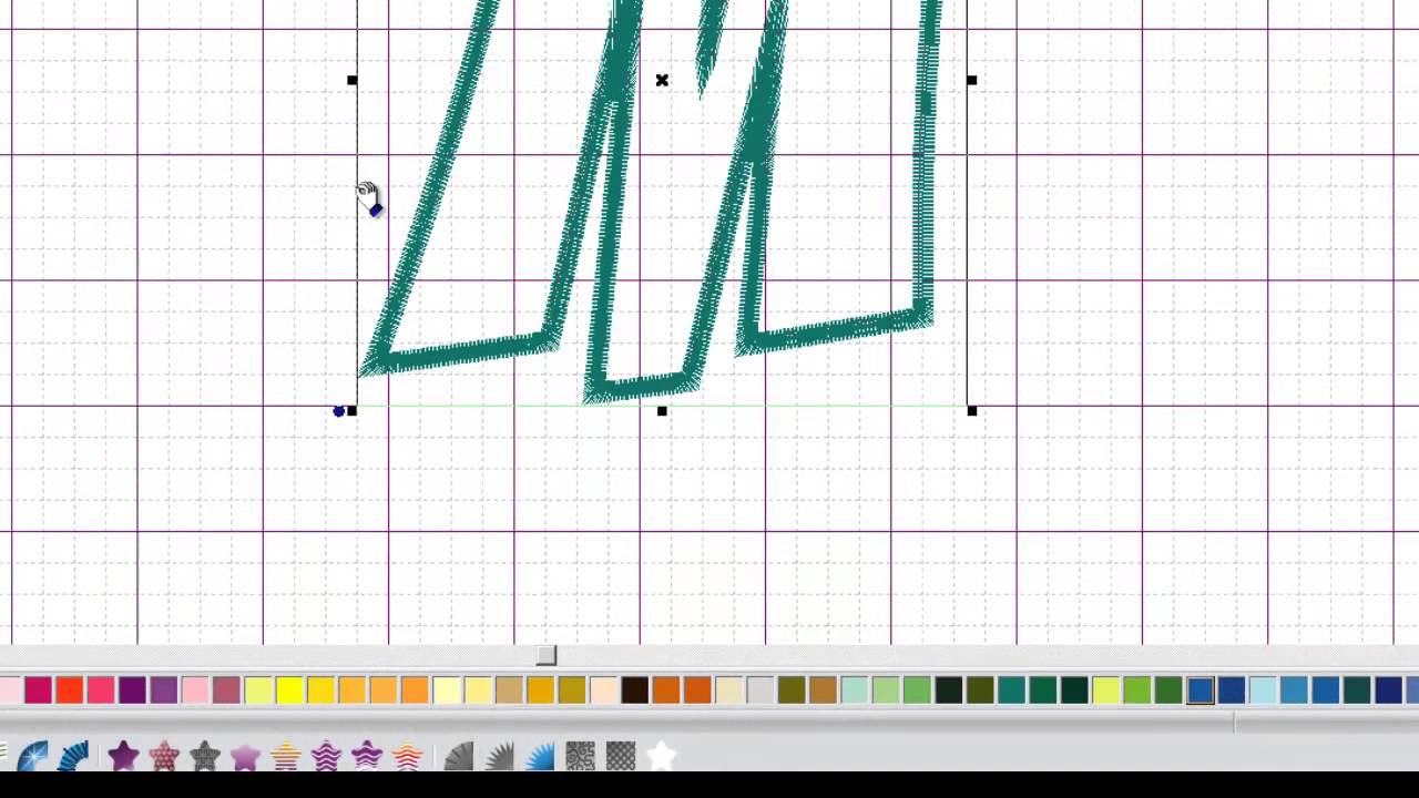 Floriani Total Control U - Exporting applique outlines for Cutters