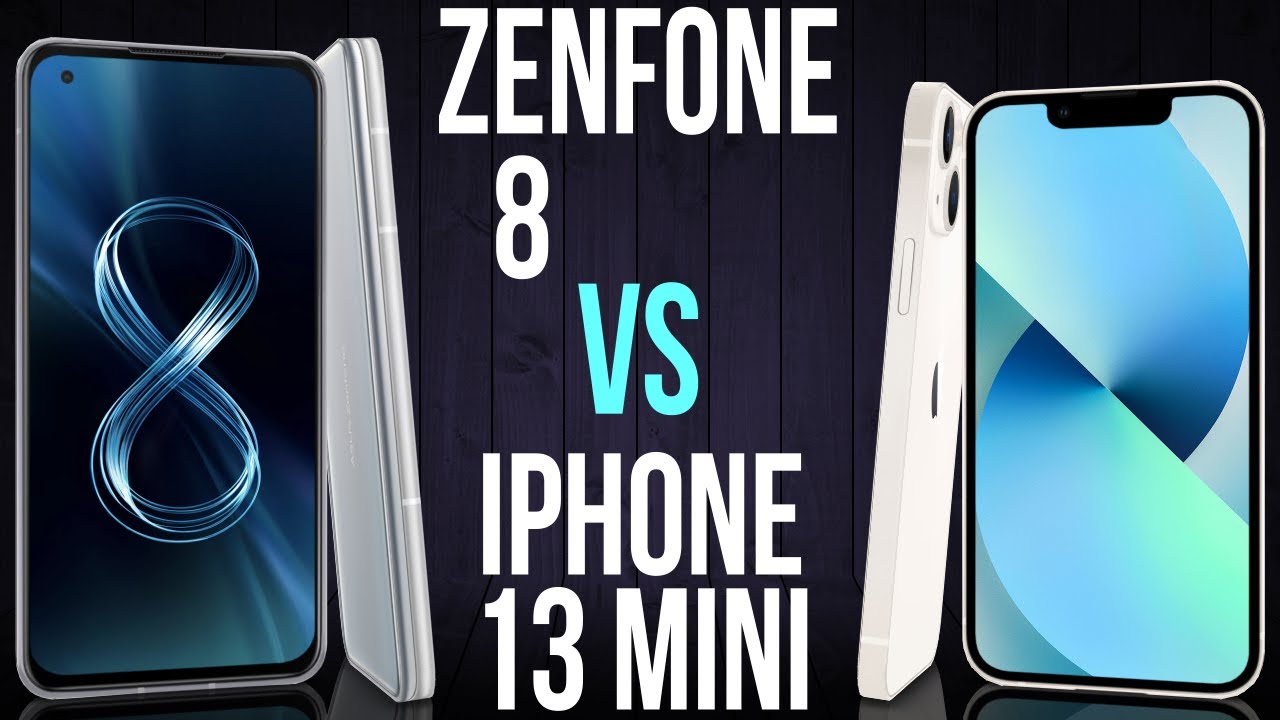Zenfone 8 vs iPhone 13 Mini (Comparativo)
