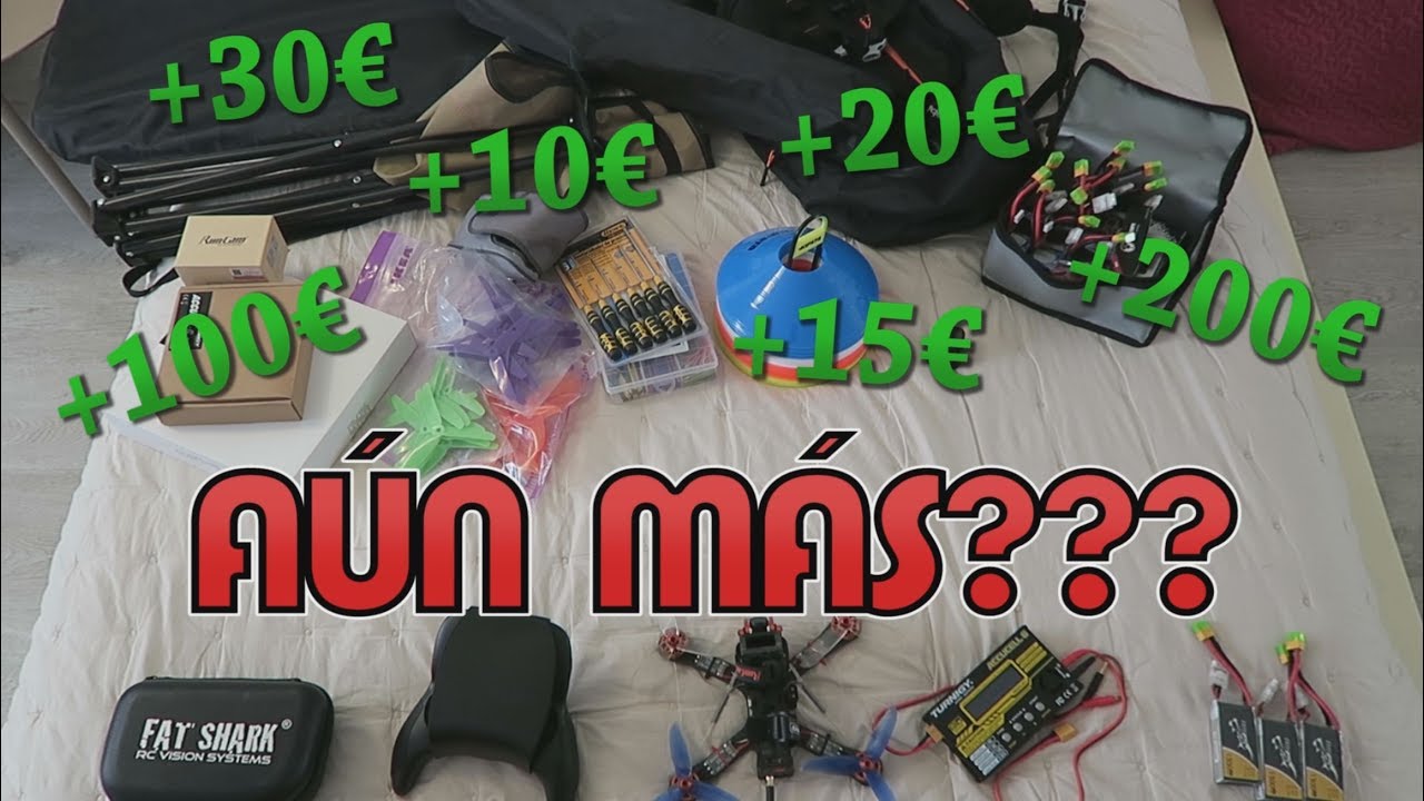 El VERDADERO PRECIO de los DRONES de CARRERAS | Para principiantes