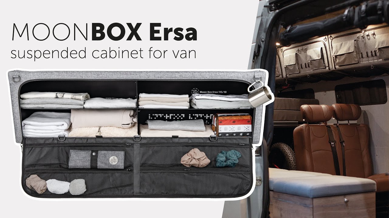 Moon Box Ersa - suspended cabinet for van