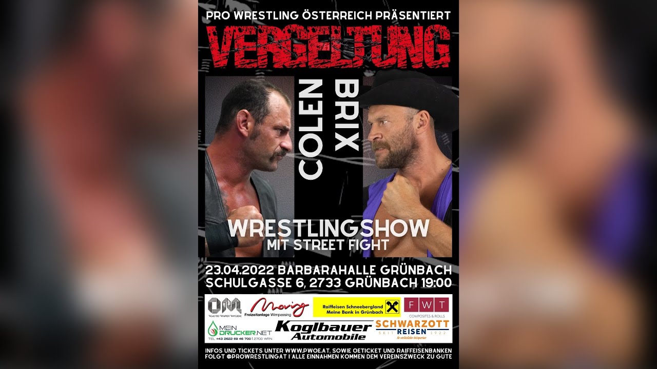 Wrestling | PWÖ Kapitel 2: Vergeltung | 23.04.2022 | Deutsch/German