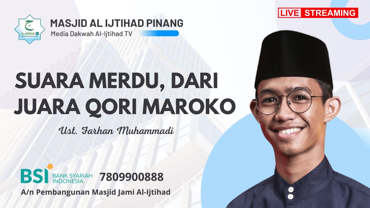 Begini jadinya kalo Qori Internasional jadi Imam | wueeeenak banget didengernya | Ust Miftah Faridl