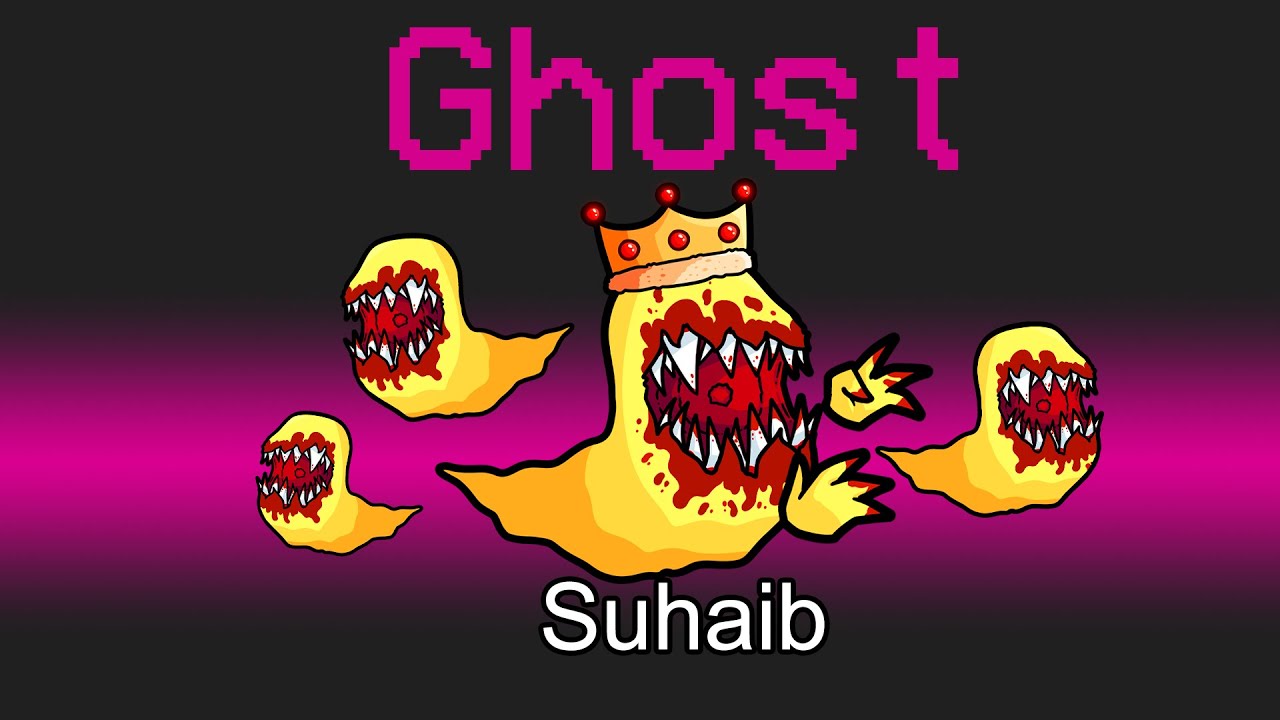 امونق اس بس انا شبح مخيف!👻 (تكاثر الاشباح!)😱 - Among Us Ghost