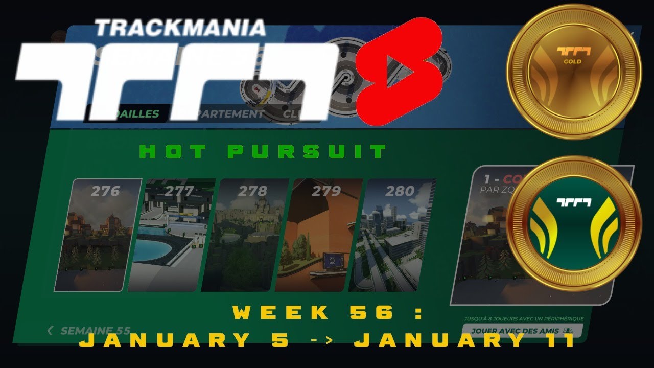 Trackmania (2020) : hot pursuit (weekly shorts week 56)