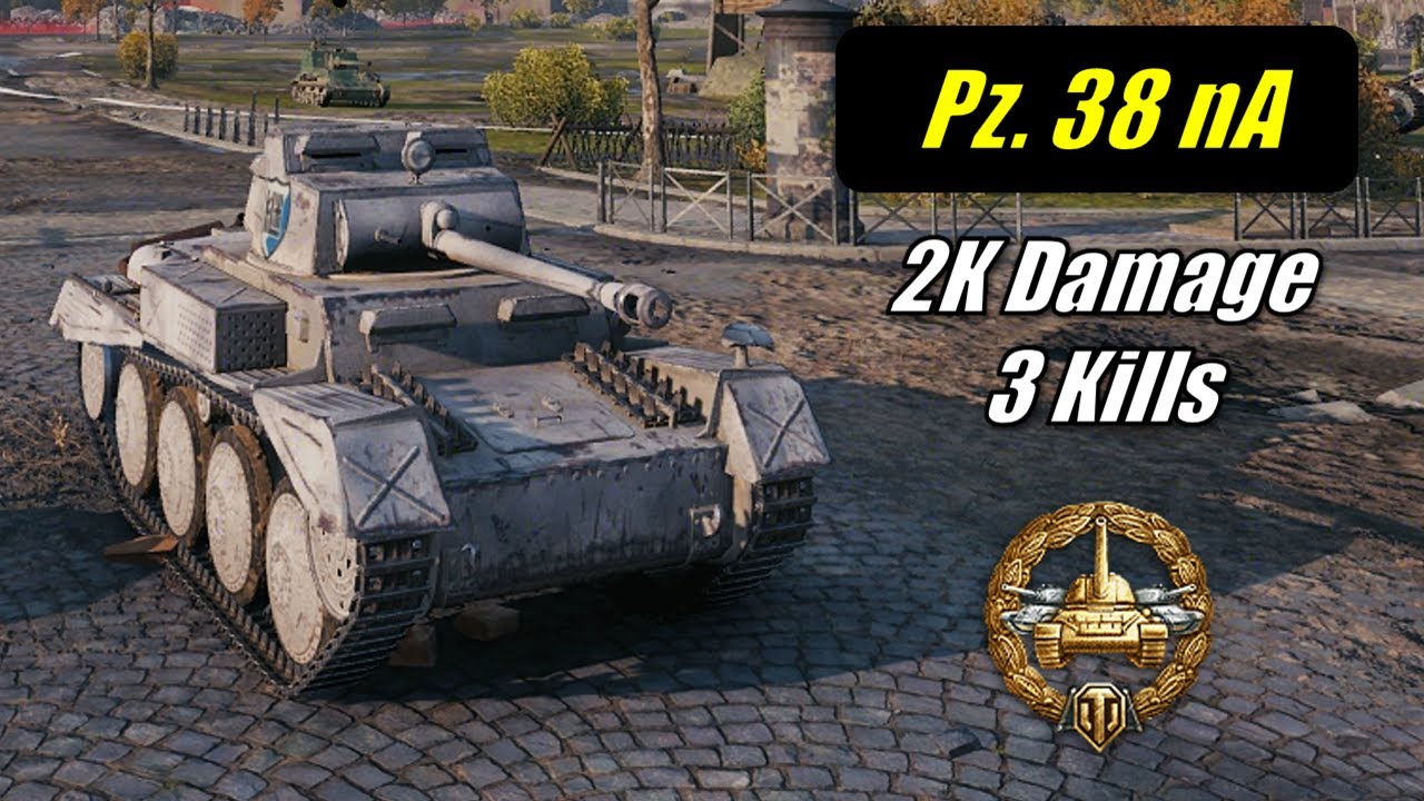 2007 DMG and 3 Kills with Pz. 38 nA | Ruinberg | World of Tanks | #7