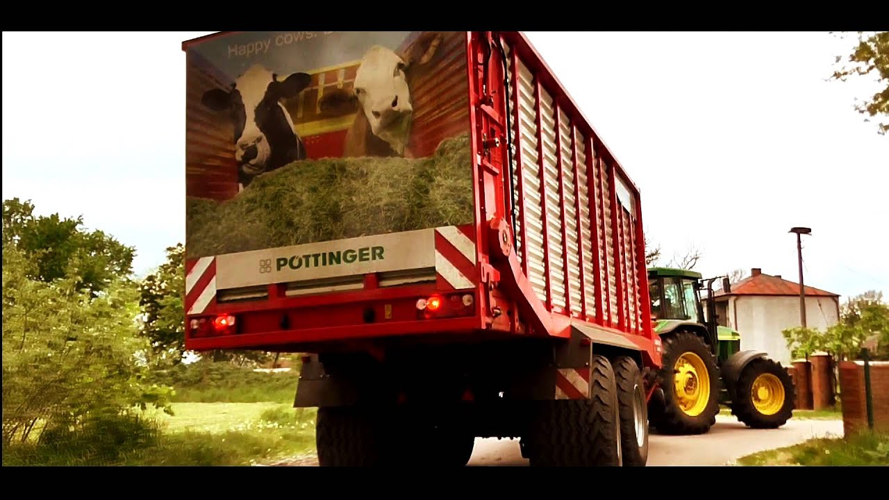 ROLMECH☆Pokazy przyczepą samozbierającą PÖTTINGERJUMBO☆