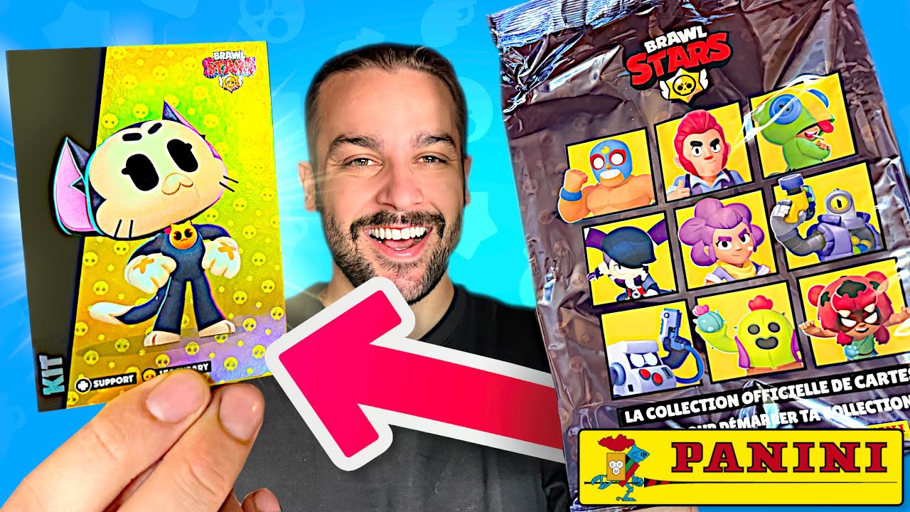 On ouvre des Cartes BRAWL STARS Panini ! ( Nouvelle Collection )