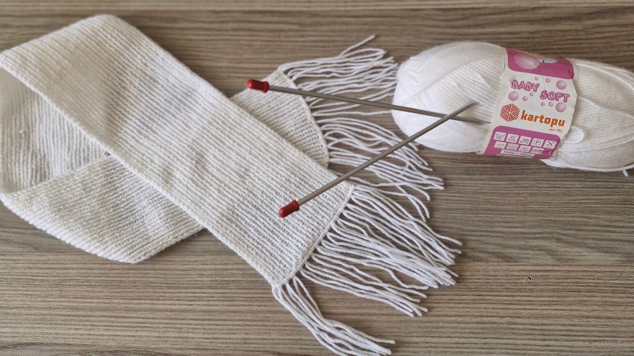 1-2 Yaş Bebekler İçin En Güzel Lastik Atkı Modeli 🧶 | Kız ve Erkek Bebeklere Uygun!”