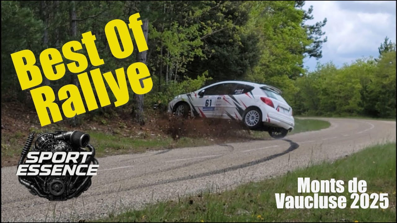 ⚠️Best of Rallye des Monts de Vaucluse 2025 [4k]⚠️Max Attack | Crash & Sound || Mistakes