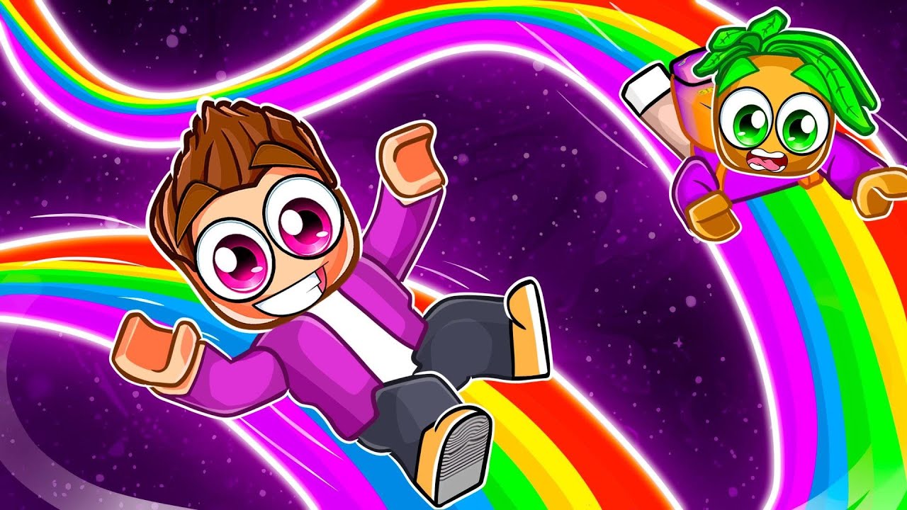 Rutsche 5,116,872 KMH auf einem REGENBOGEN in Roblox!