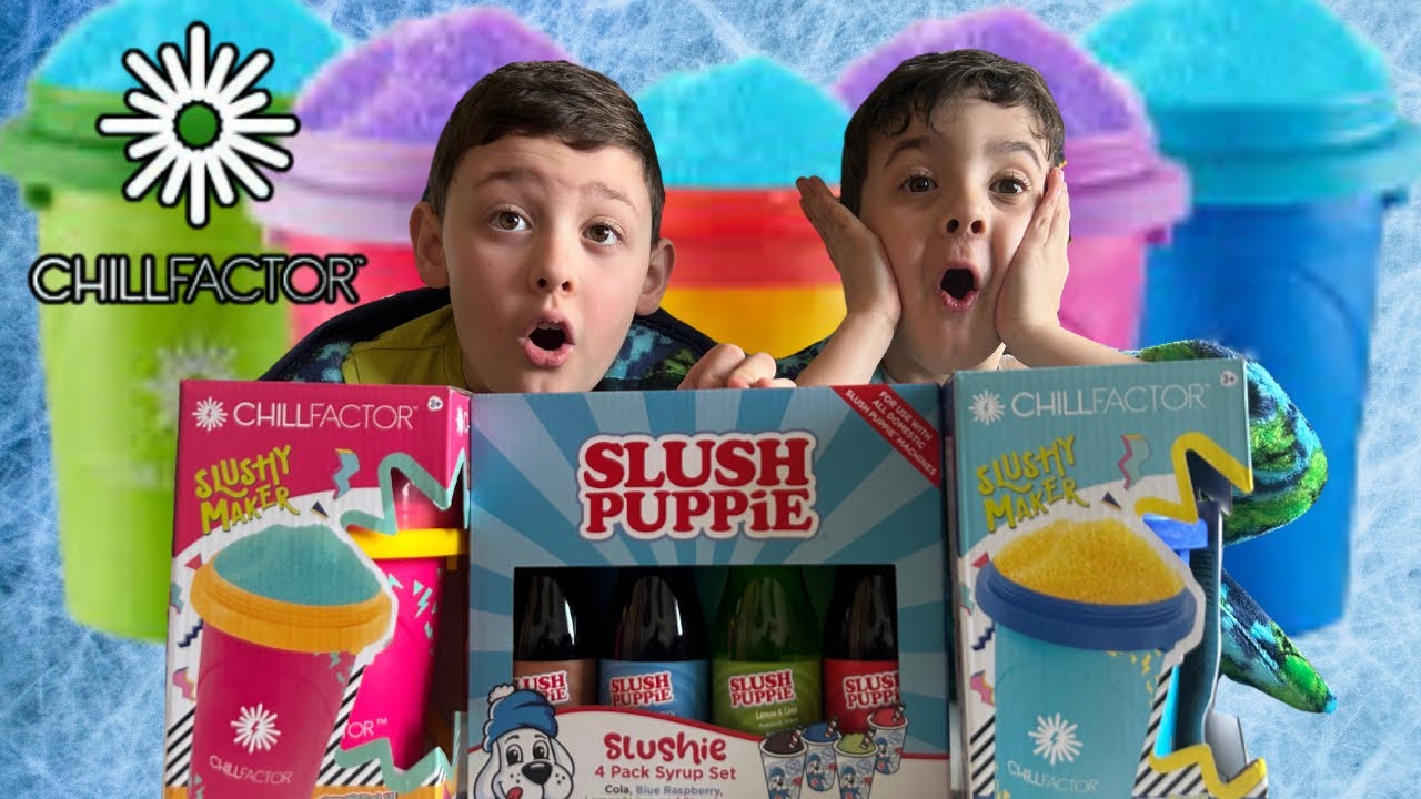 How To Use CHILL FACTOR SLUSHY MAKER & Unboxing
