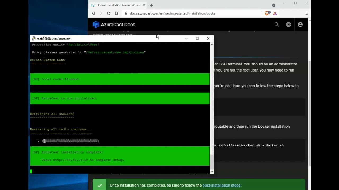 Install Azuracast Yourself! (Linux)