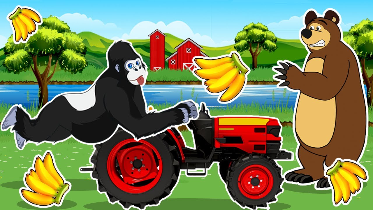 Troublemaker Chimp: The Bear’s Headache in a Rescue Mission!