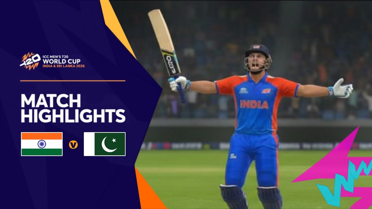 T20 World Cup 2026 l Group A l India vs Pakistan 
