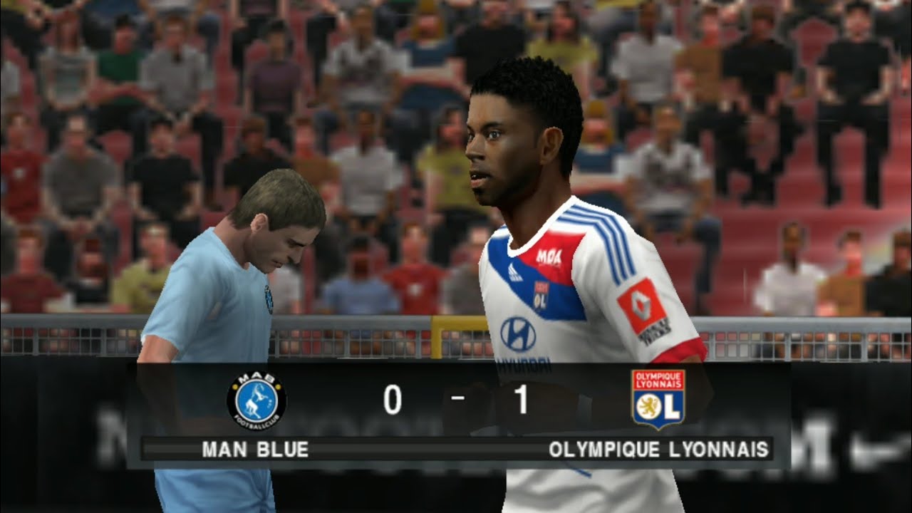 PES 2013: Manchester City vs Lyon | Pro Evolution Soccer 2013 | PPSSPP Android Gameplay