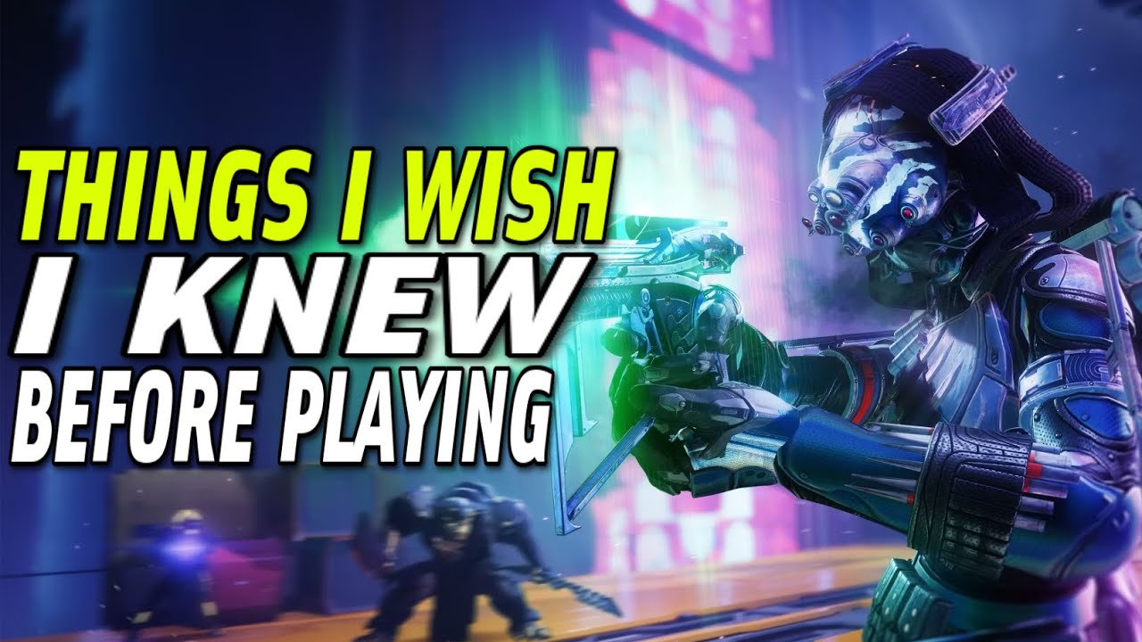 Things I Wish I Knew BEFORE Playing Destiny 2 LIGHTFALL... Quick Tips for NEW Players [Destiny 2]