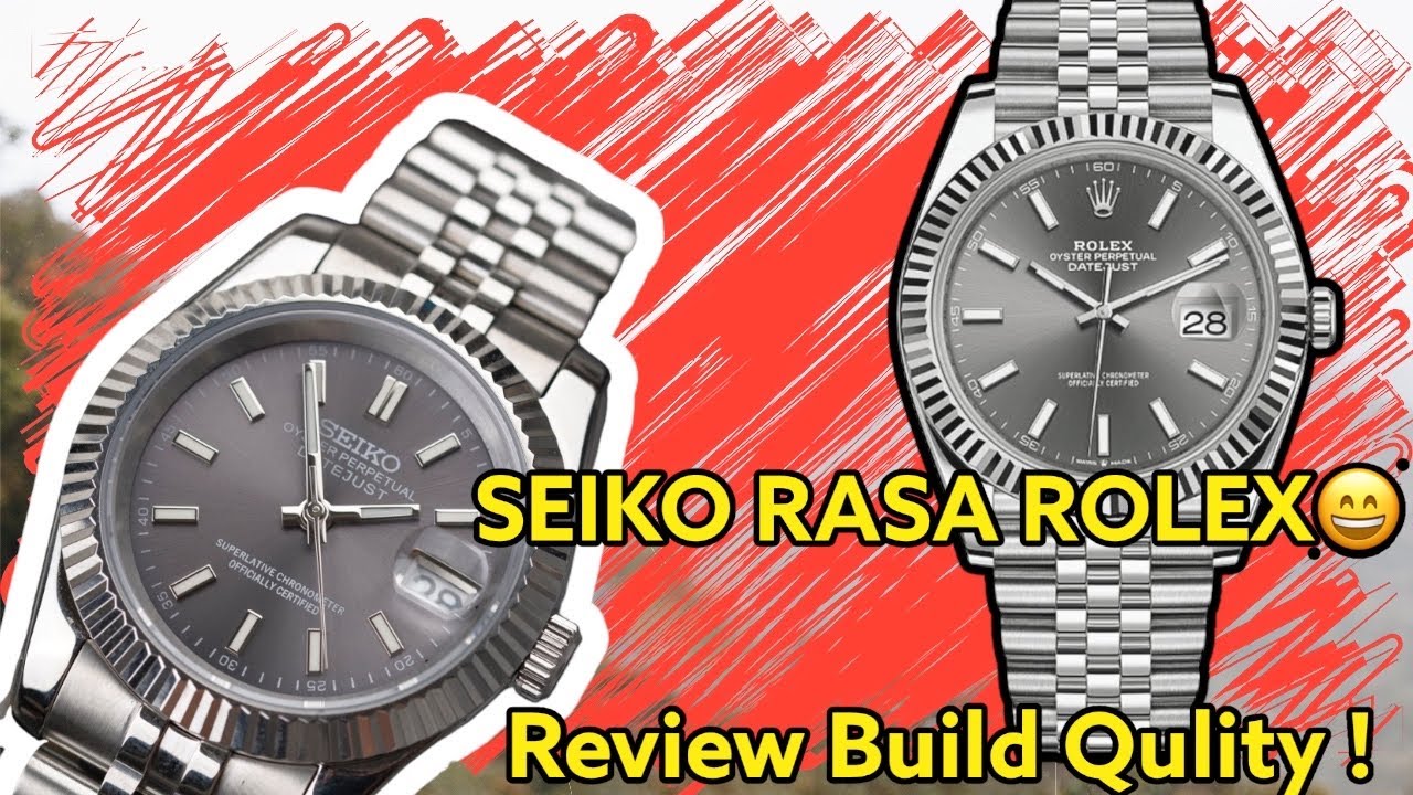 Seiko Mod datejust custom...!!!!!