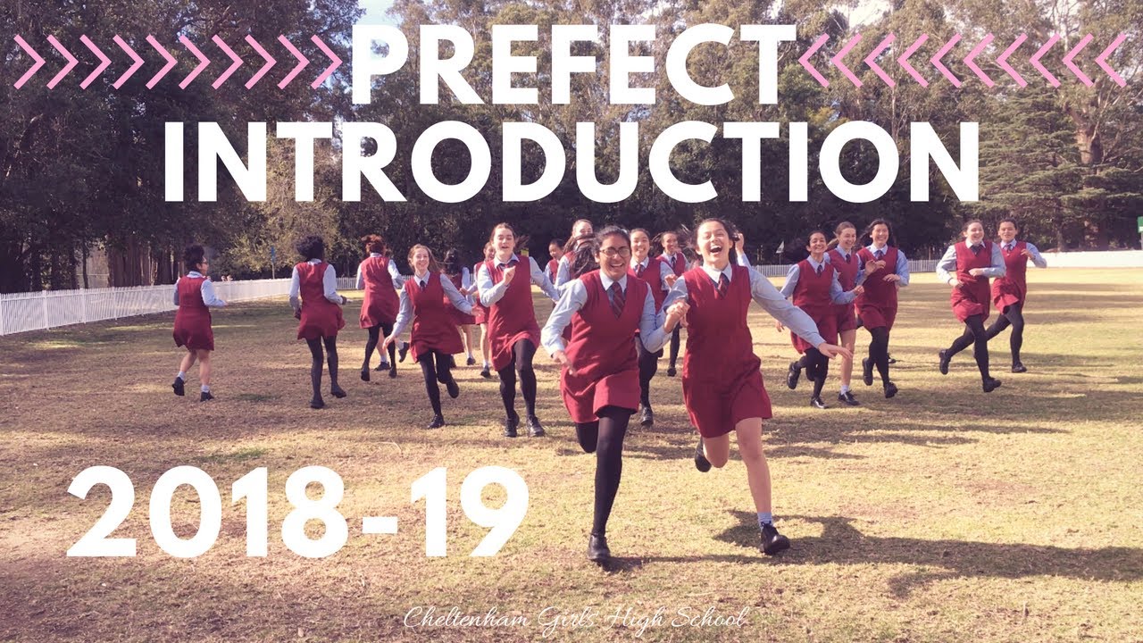 Cheltenham Prefects Intro | CGHS Prefects 2018-19