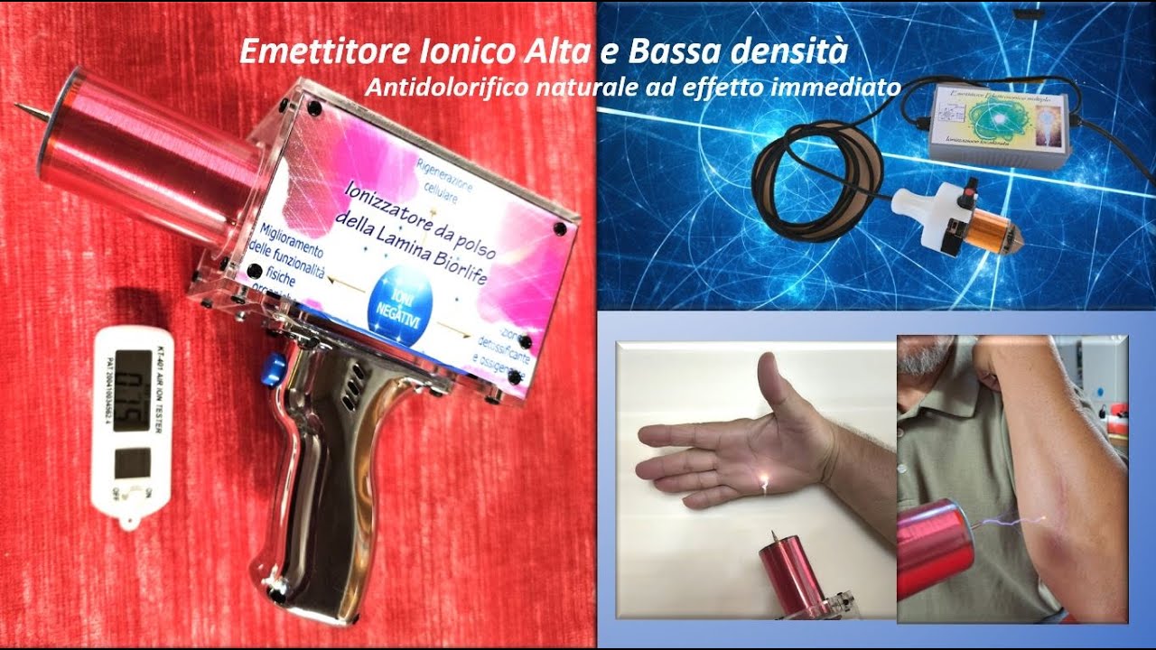 Efficacia Emettitore Ionico Alta e Bassa densit&agrave;