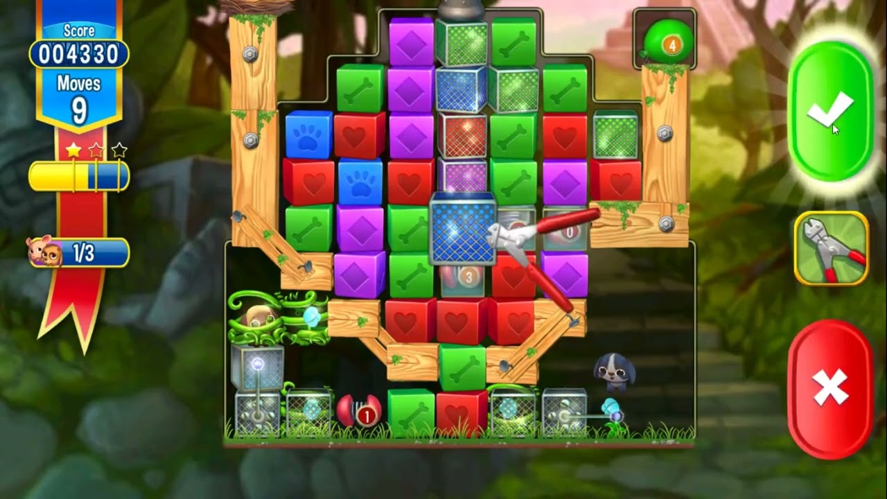 Pet Rescue Saga Level 5161 - NO BOOSTERS | SKILLGAMING ✔️