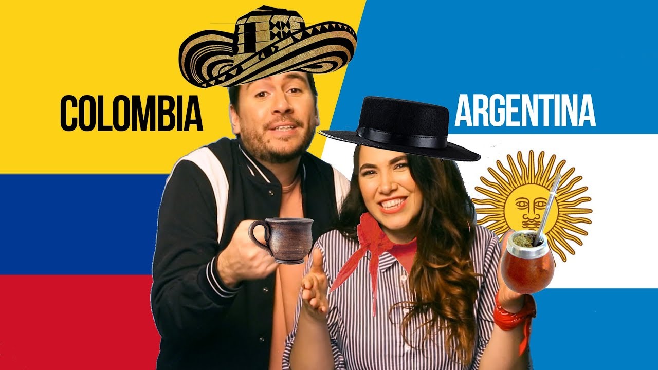 UNA ARGENTINA Y UN COLOMBIANO QUE NO SE ENTIENDEN / Santi y Laurita