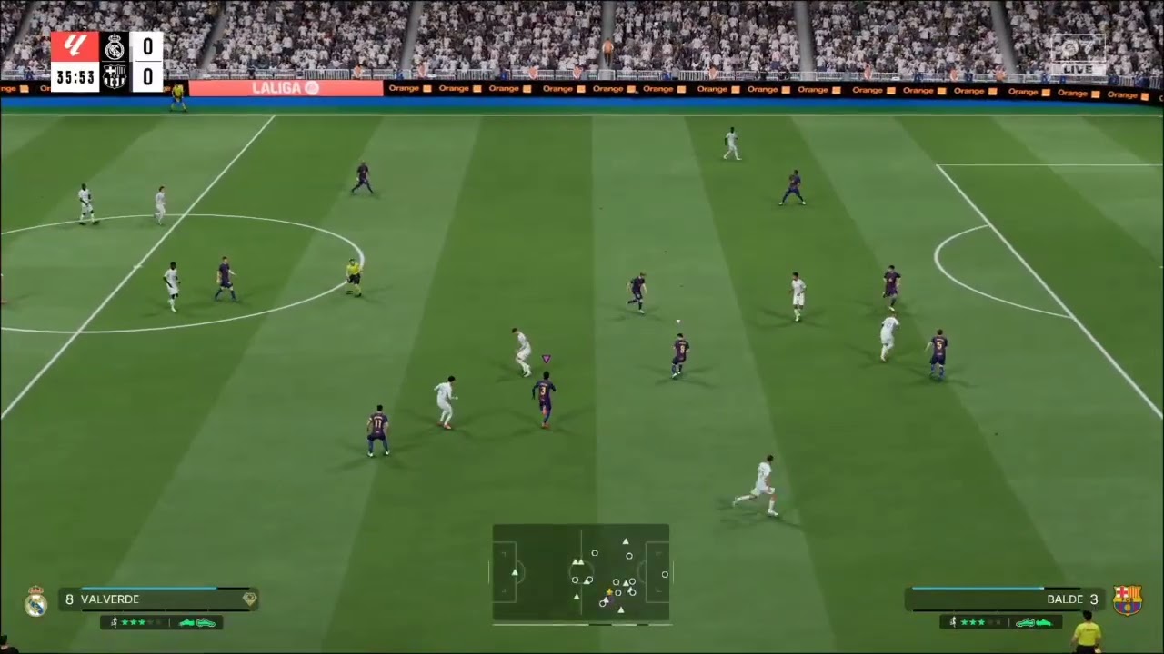 Fc26 gameplay #fc26#fc #barcelona #realmadrid 