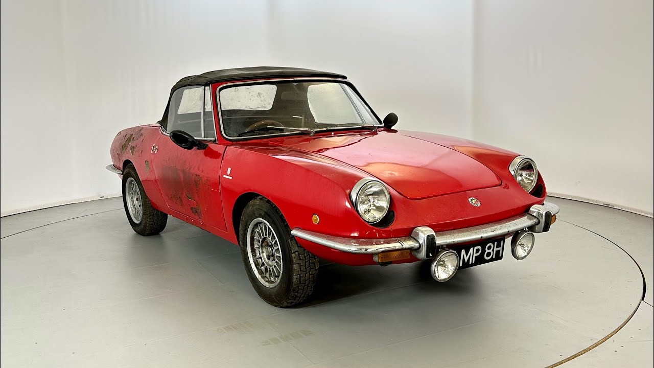 Fiat 850 Spider - A rare car with an interesting past.