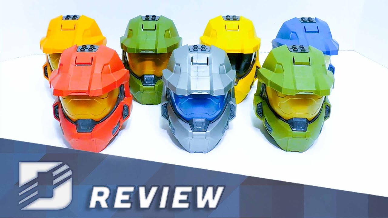 Mega Construx Halo Infinite Helmet Comparison Vol. II