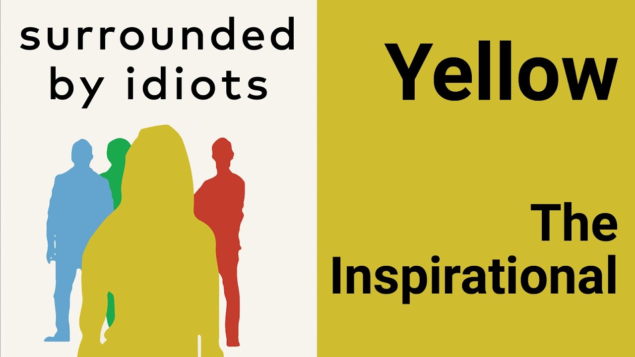 Yellow behavioural profile 🟡 DISC | Inspiring people | Surrounded by Idiots