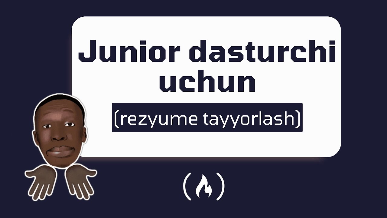 Ish uchun CV (resume) tayyorlash