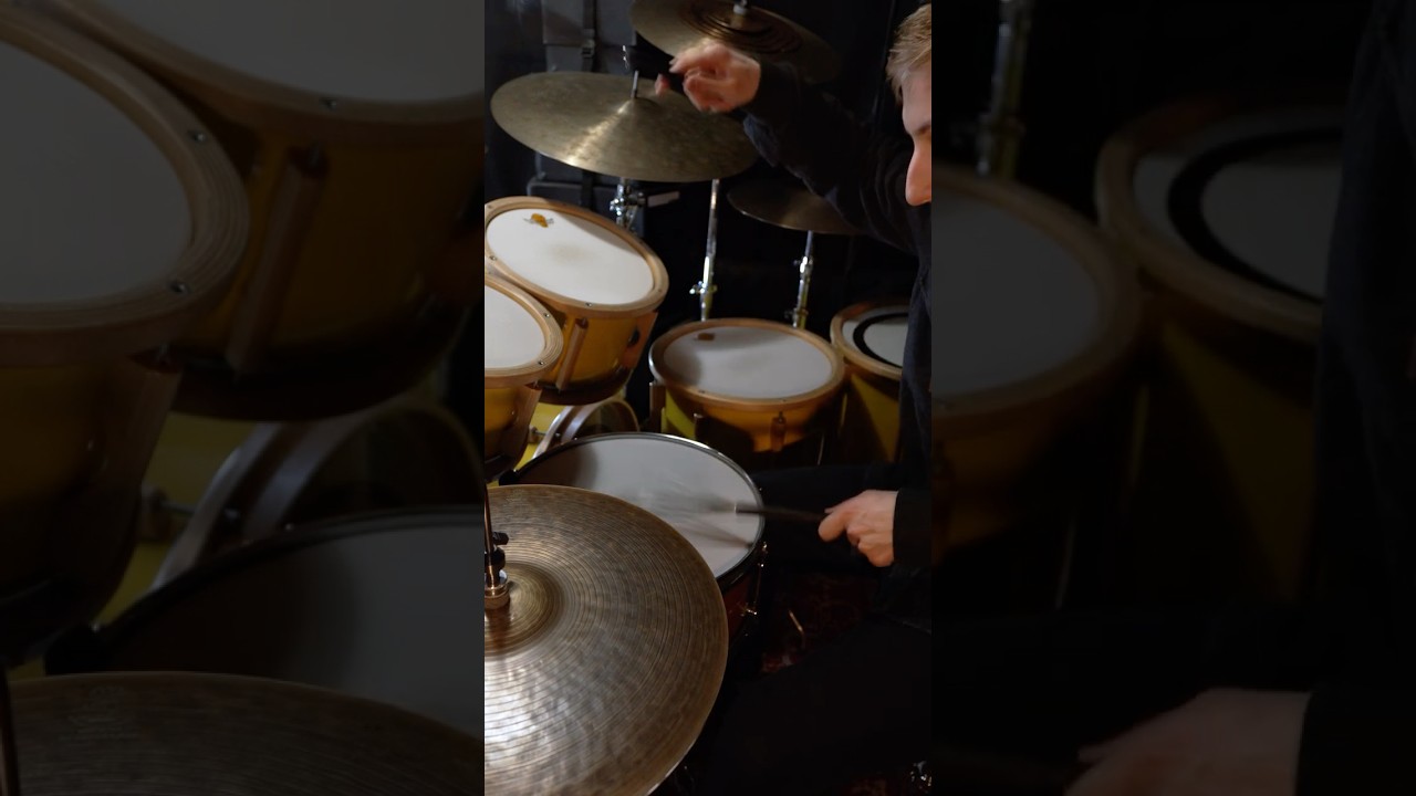 Drum Solo №4 – Brushes (Short Clip) 🥁