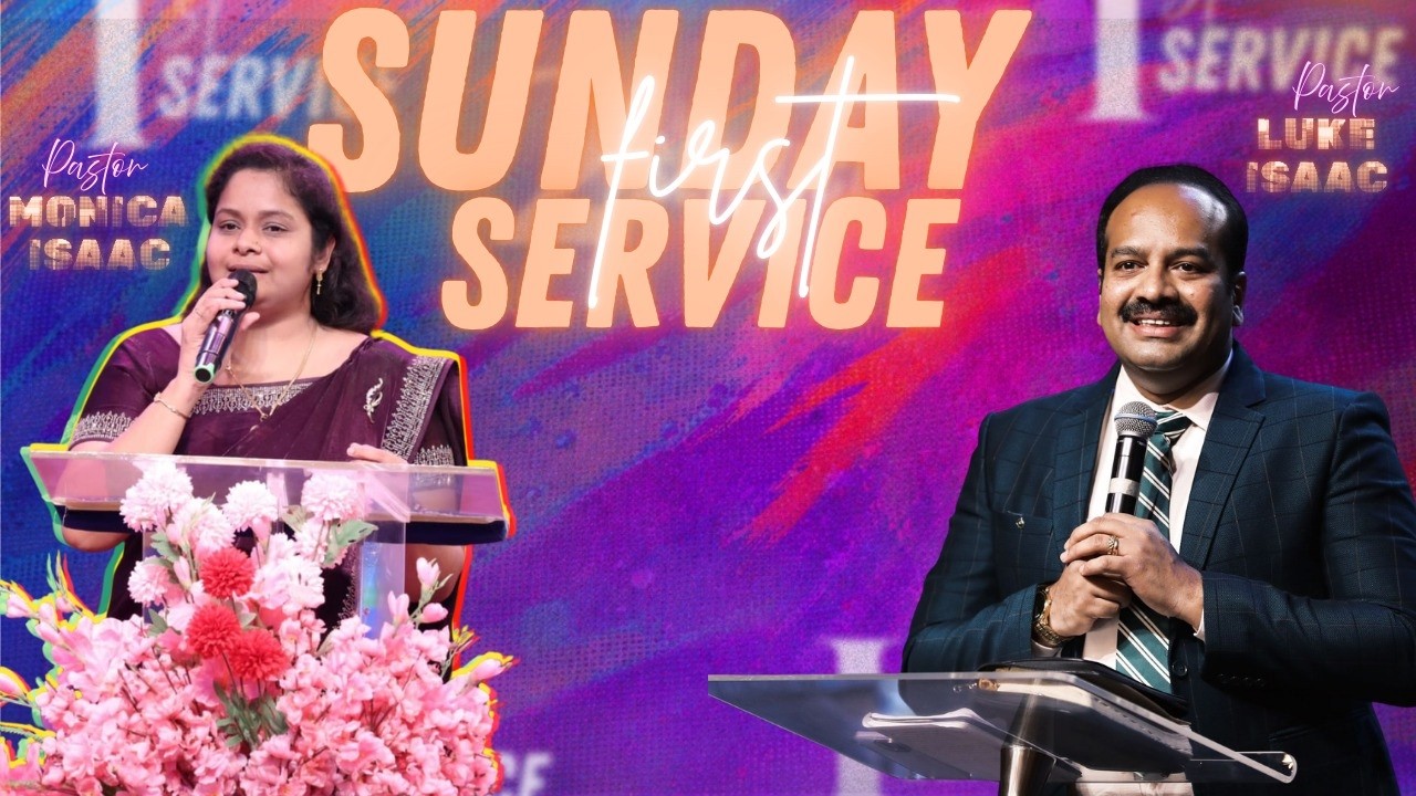 🔴🅻🅸🆅🅴 SUNDAY SERVICE - 1 || 8th March 2026 || Pr. Luke Isaac || Pr. Monica Isaac