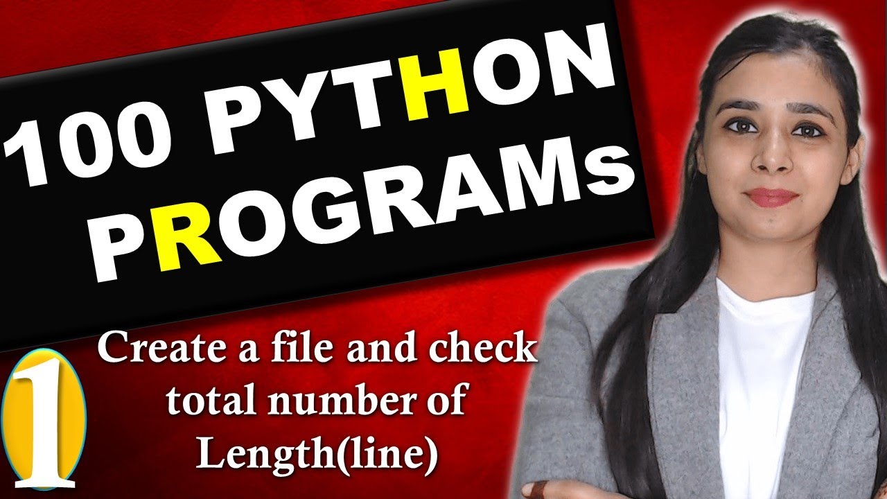 PYTHON 100 PROGRAMS SERIES - Most Important for Boards & Practical | CBSE Class12-CS | P1