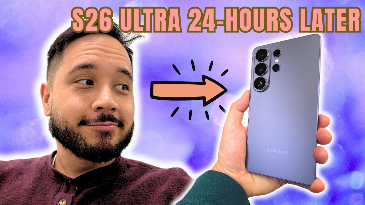 Samsung Galaxy S26 Ultra: 24 Hours Later First Impressions (The Privacy Display is INSANE!)