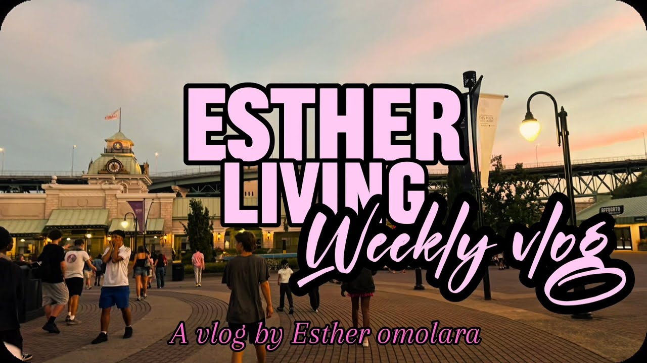 Last days of summer 2025: weekly vlog in Montreal, a day in laronde, beach day, mtl food festival